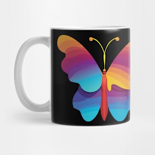 Colorful Butterfly Mug